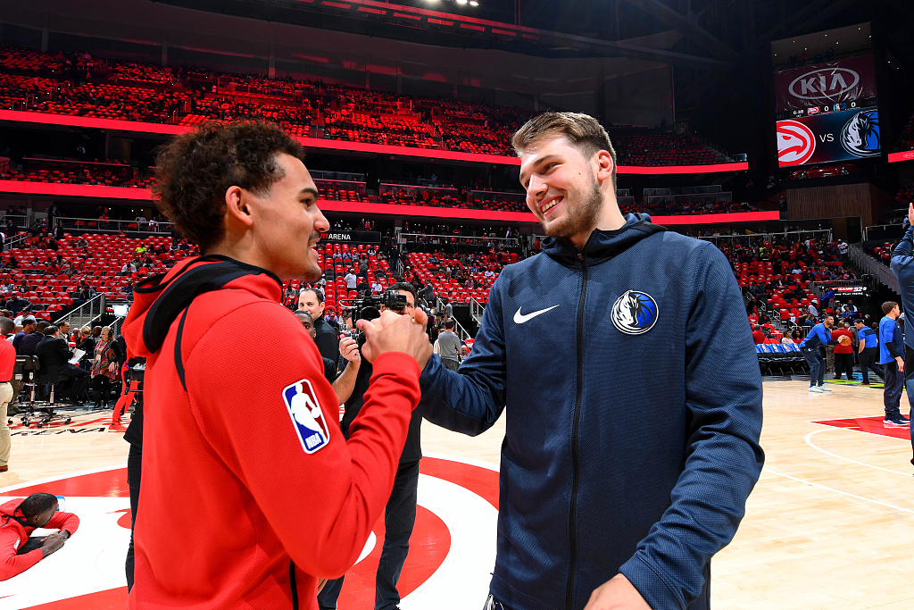 特雷-杨生涯30+10助场次追平东契奇 并列NBA历史第5